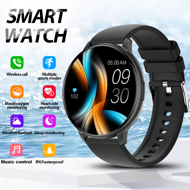 Watches Ladies Smartwatch - Nouvelle montre connectée LIGE 1,43 pouces