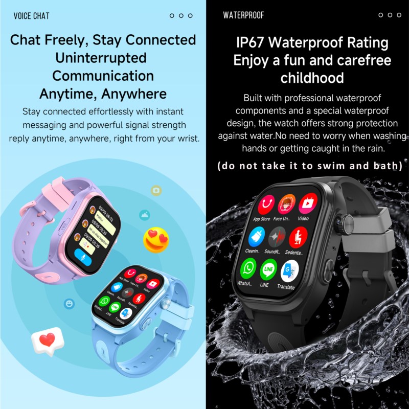 Montre connectée 4G pour enfan - Smartwatch Watches For Kids avis et prix