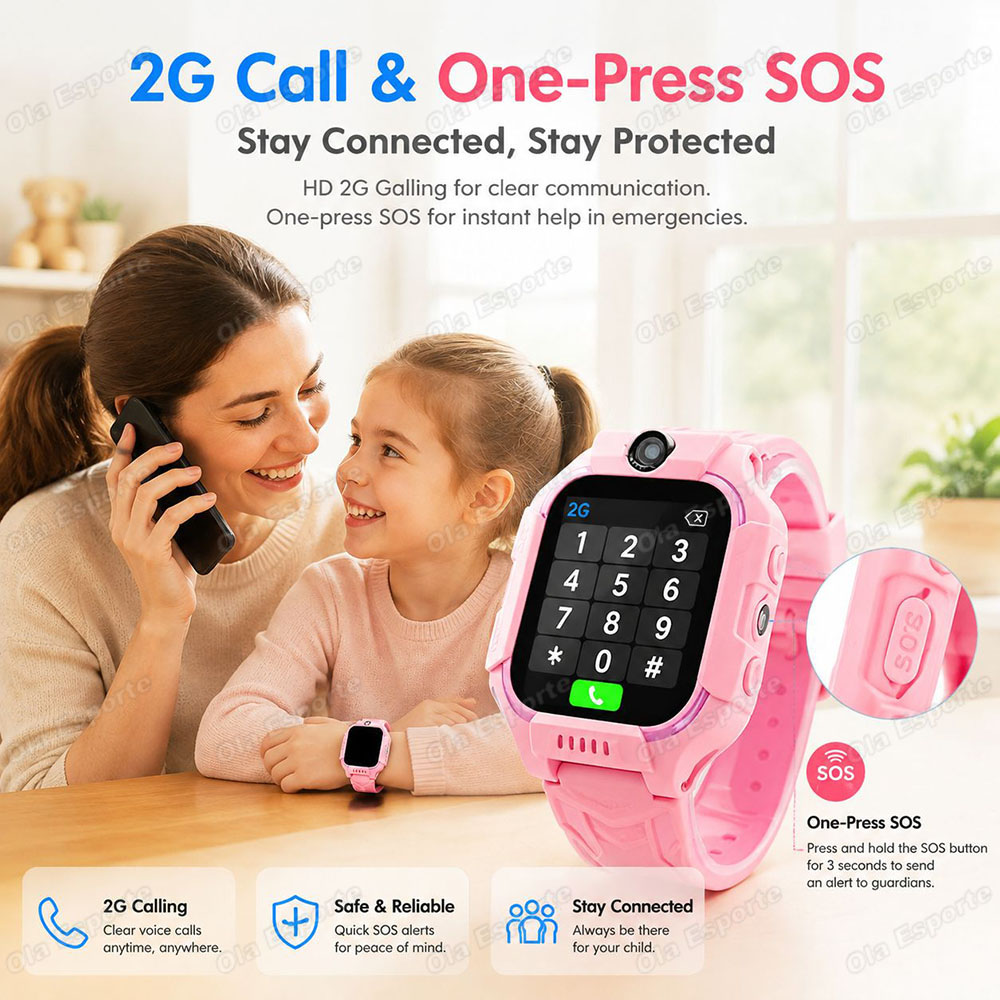 Nouvelle montre intelligente G - Smartwatch Watches For Kids With Gps avis et prix