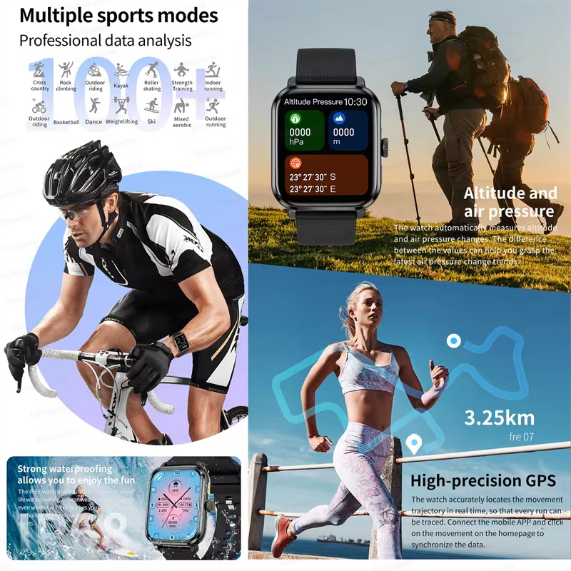 Nouvelle Montre Connectée Spor - Smartwatch Watches For Women With Gps avis et prix
