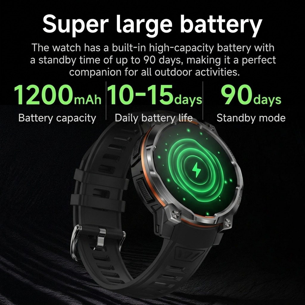 VWAR montre connectée militair - Watch Vs Smartwatch avis et prix